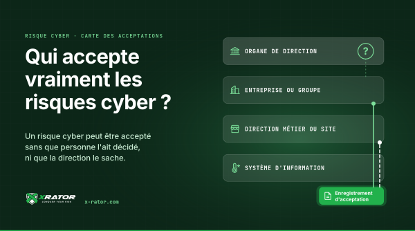 Une décision prise plus bas dans la hiérarchie ne se vérifie d’en haut que si son enregistrement renvoie au risque du niveau supérieur et au seuil appliqué.